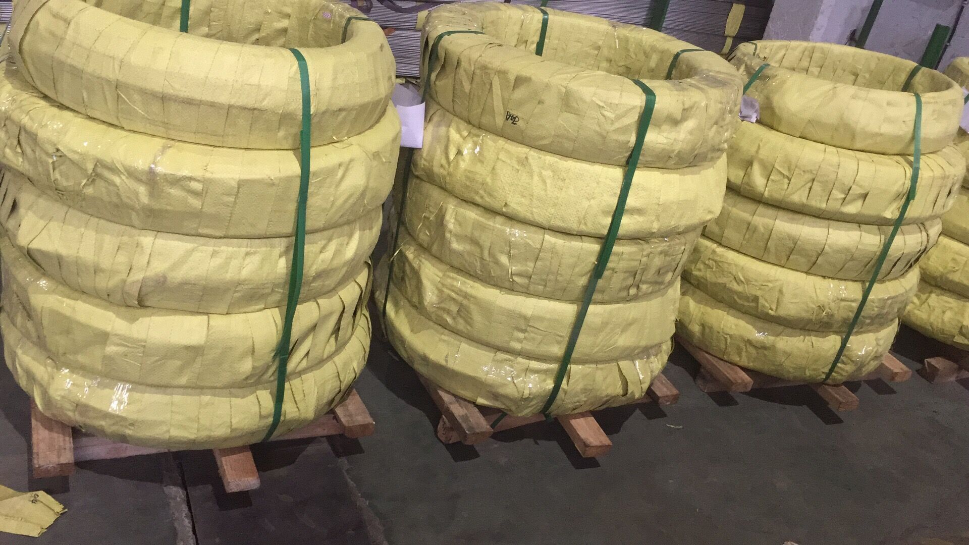 coil pipe packing