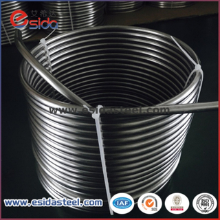 1/2 1/4 Inch Coil Tubing / Tube Stainless Steel Capillary Pipe for Special Use