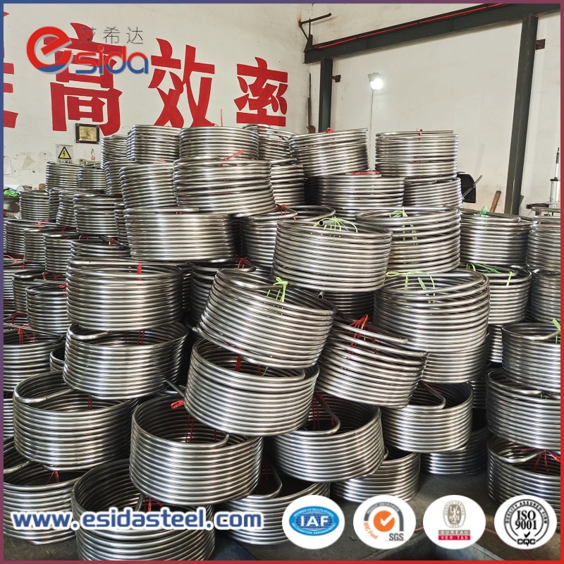 ASTM A269 Tp 304/316 Stainless Steel Heat Exchanger Coil Tube with High Quality