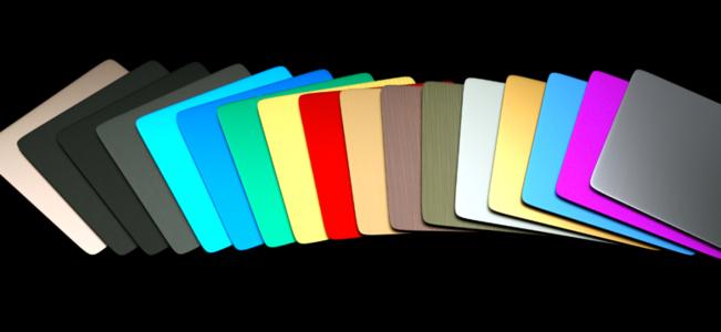 Stainless steel color sheet
